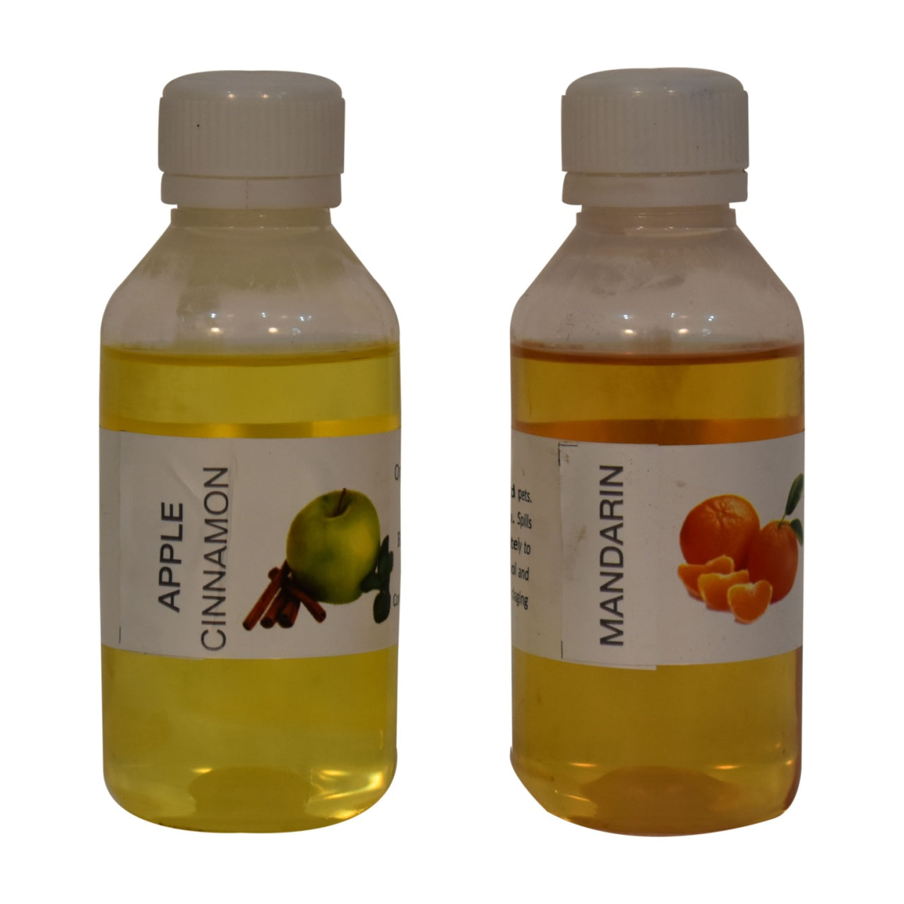 Adira Glass Bottle - Mandarin and Apple Cinnamon Reed Diffuser Set