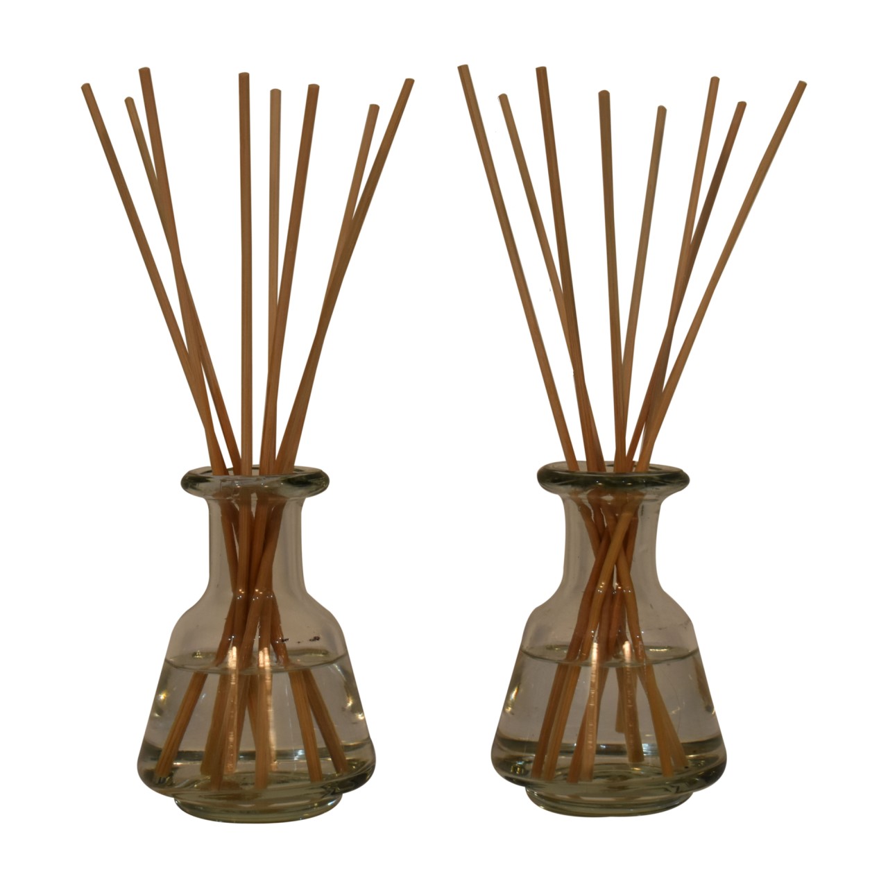 Adira Glass Bottle - Mandarin and Apple Cinnamon Reed Diffuser Set