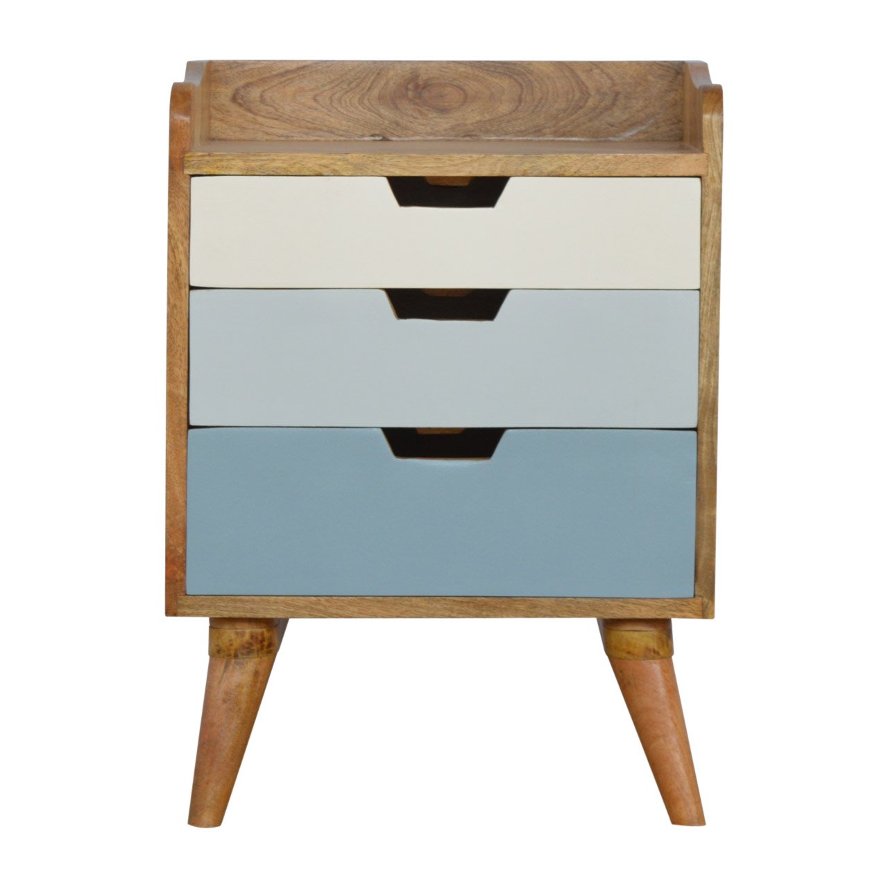 Blue and White Gradient Bedside Table (pre-order)