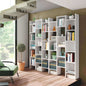 Diaz White Gloss Triple Bookcase