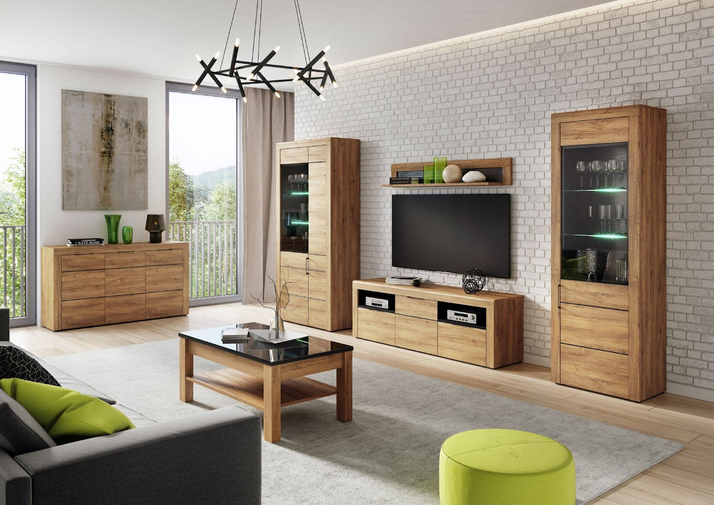 Cam Large TV Cabinet – Sleek Style Meets Practical Design