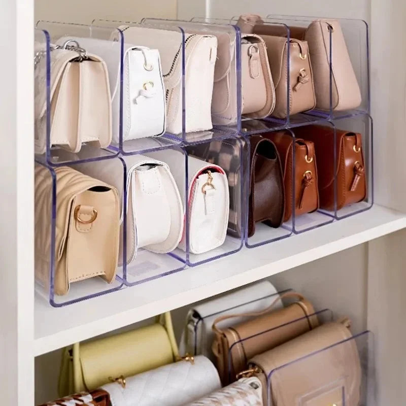 High quality plastic Handbag Storage Solution