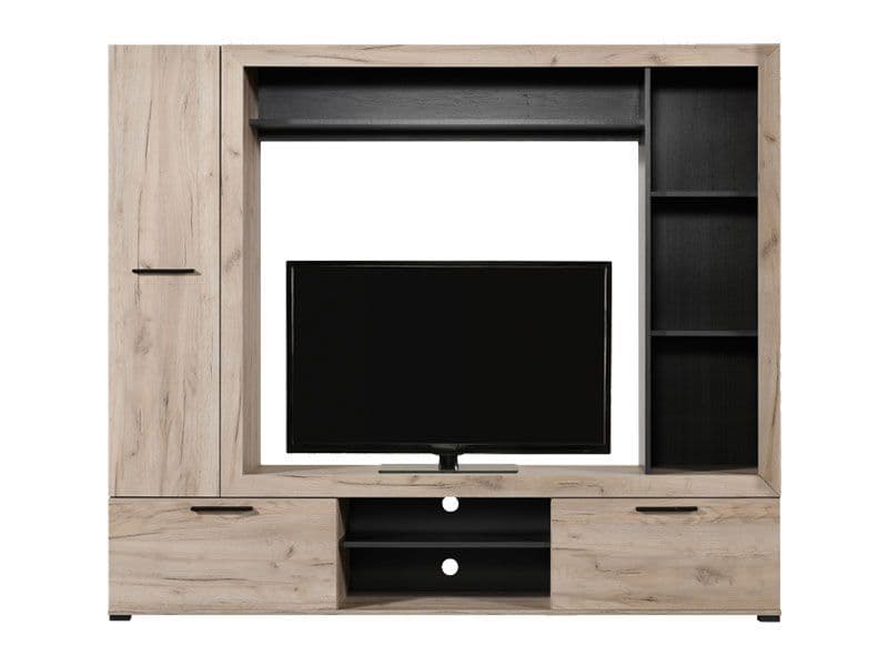 Lucy Grey Oak Effect and Black Entertainment Unit