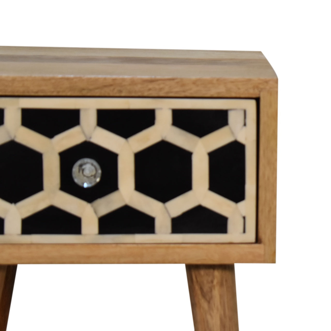 Mini Bone Inlay Bedside Table