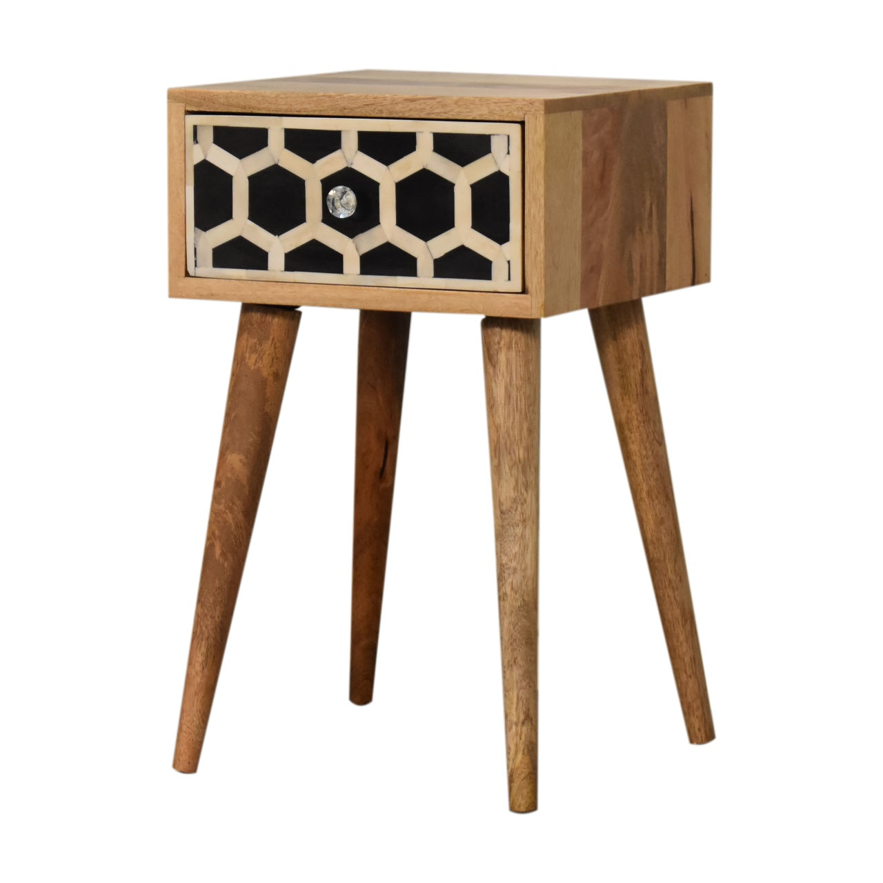 Mini Bone Inlay Bedside Table