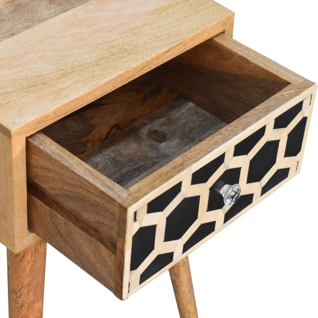 Mini Bone Inlay Bedside Table