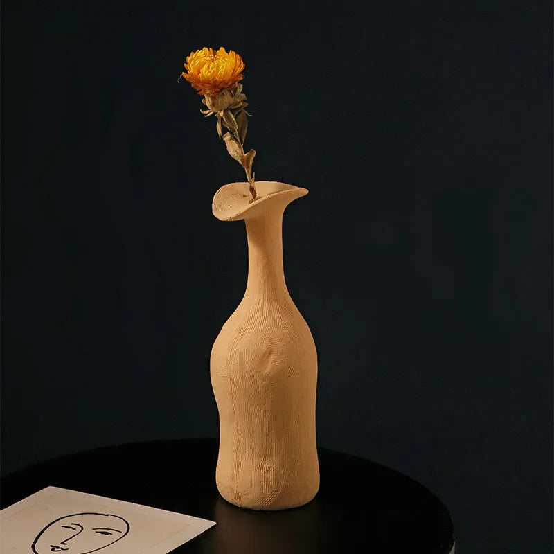 Morandi Apricot Vase