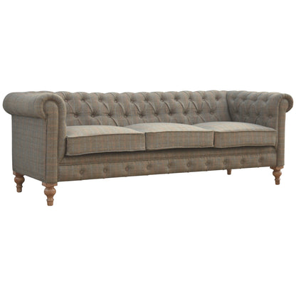 Multi Tweed 3 Seat Chesterfield (Pre-Order)