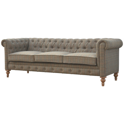 Multi Tweed 3 Seat Chesterfield (Pre-Order)