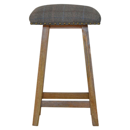 Multi Tweed Barstool