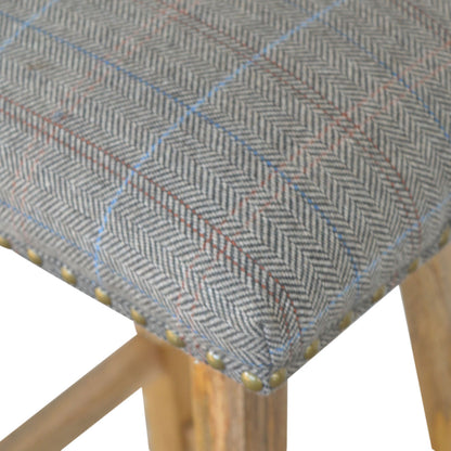 Multi Tweed Barstool