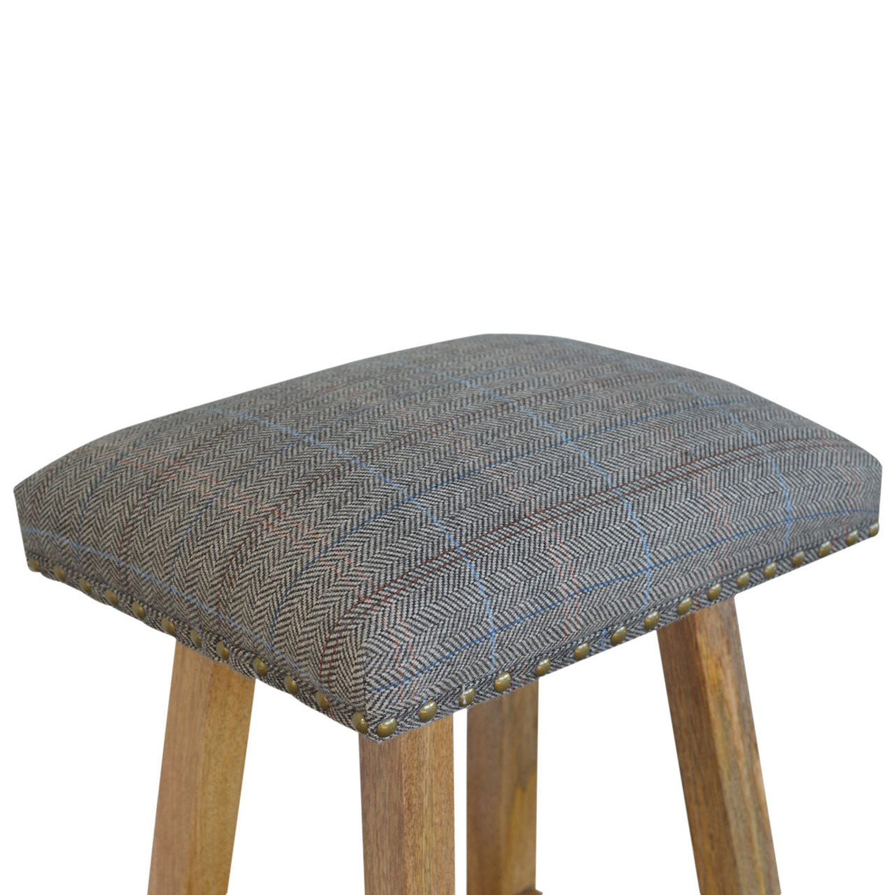 Multi Tweed Barstool