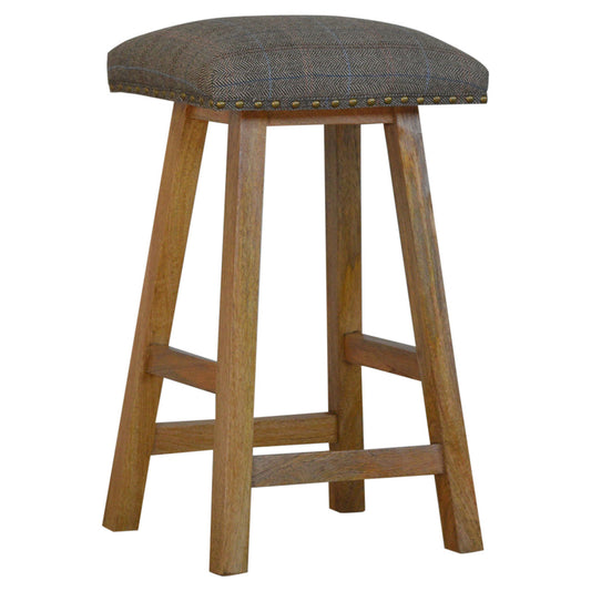 Multi Tweed Barstool